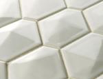 Mozaikowe płytki ceramiczne Diamond Black&White MOZAIKOWE.PL - zdjęcie 3