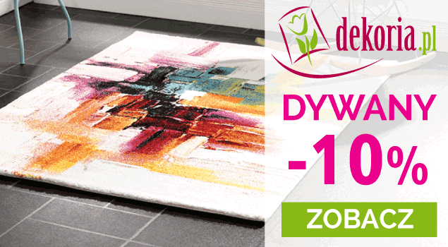 Promocja na dywany -10% w sklepie Dekoria.pl