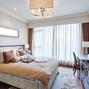 Elegancka sypialnia w stylu glamour